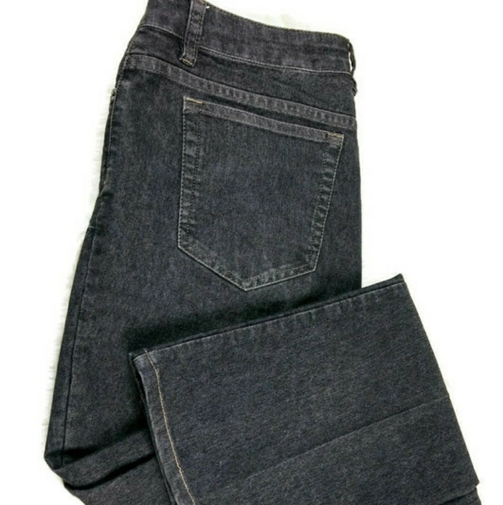 DKNY Jeans Dark Wash Black - Picture 1 of 2